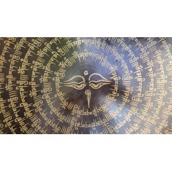 Gong Tibétain 7 métaux 2105grs 42.5cm
