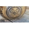 Bol Tibétain 7 métaux 1158grs Lingam gravé Bol Tibétain 7 métaux 1158grs Lingam gravé