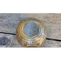Bol Tibétain 7 métaux 684grs Shakyamuni