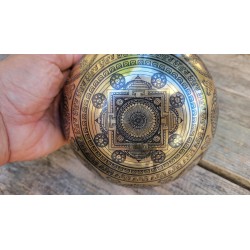 Bol tibétain gravé Métatron 627grs