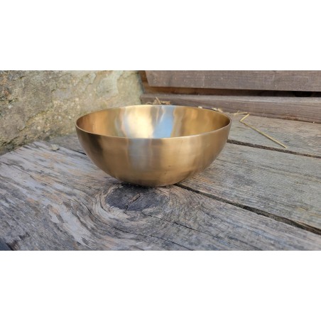 Bol chantant Tibétain 7 métaux 705grs Bol chantant Tibétain 7 métaux 705grs