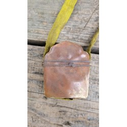 Reliquaire Tibétain Gao ou Ghau cuivre 7.5cm