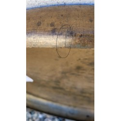 Gong Antique Indien 7 métaux 40cm 1550grs