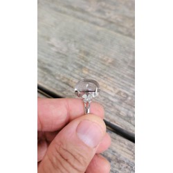 Bague en Lodolite - Quartz jardin