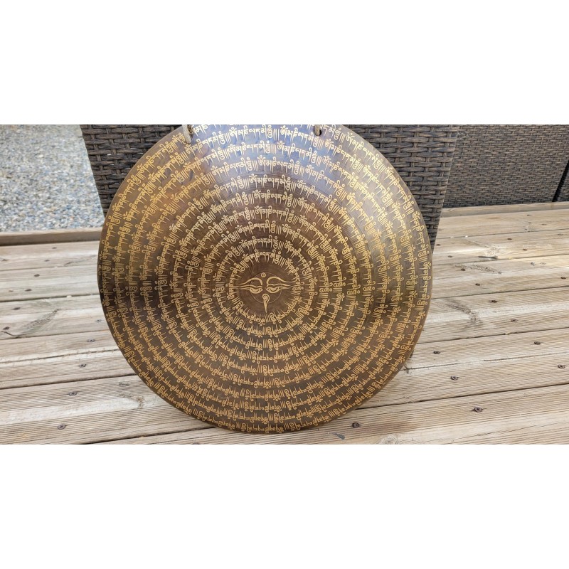 Gong 7 métaux 2870grs 48cm