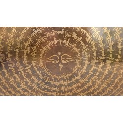 Gong 7 métaux 2870grs 48cm