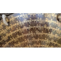 Gong 7 métaux 2870grs 48cm