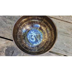 Bol chantant Tibétain 7 métaux 645grs