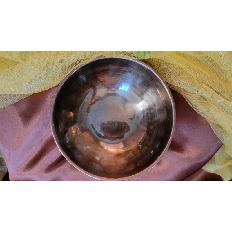 Bol chantant Tibétain 7 métaux 485grs