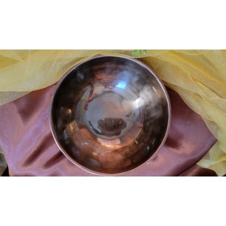 Bol chantant Tibétain 7 métaux 485grs Bol chantant Tibétain 7 métaux 485grs