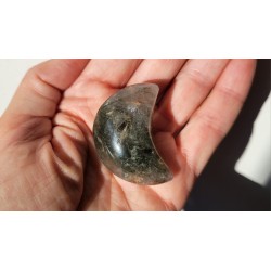 Bol Tibétain chantant 7 métaux 360grs Full Moon + Pierre chamane