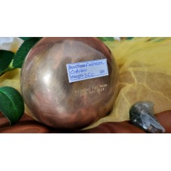 Bol Tibétain chantant 7 métaux 360grs Full Moon + Pierre chamane