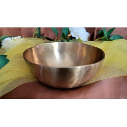 Bol chantant Tibétain 7 métaux 590grs
