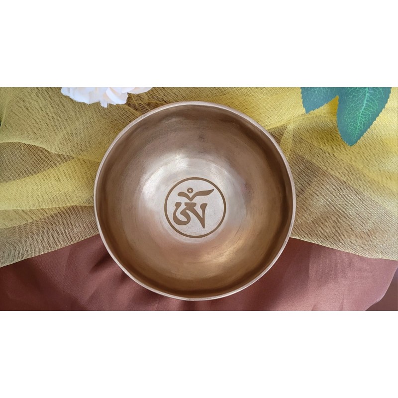 Bol chantant Tibétain 7 métaux 345grs