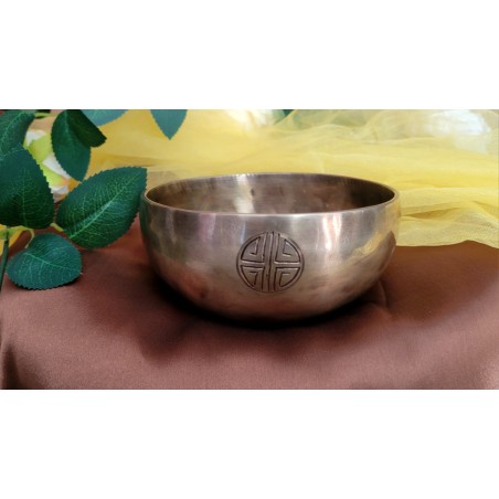 Bol Tibétain 7 métaux 440grs Full Moon du Castor