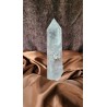 Pointe obelisque polie Cristal de Roche 2430grs 30.5cm Pointe obelisque polie Cristal de Roche 2430grs 30.5cm