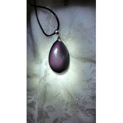 Pendentif Obsidienne Oeil celeste
