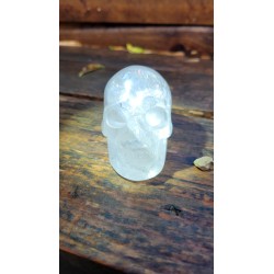 Crâne en Cristal de Roche 306grs 7.5cm