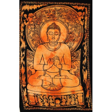 Batik coton Bouddha Shakyamuni 110x70cm Batik coton Bouddha Shakyamuni 110x70cm