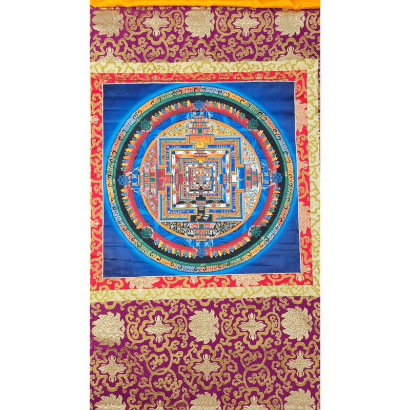 Thangka mandala Kalachakra 110x73cm