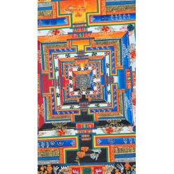 Thangka mandala Kalachakra 110x73cm