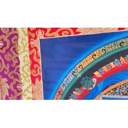 Thangka mandala Kalachakra 110x73cm