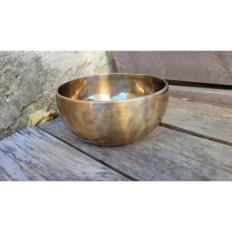 Bol chantant Tibétain 7 métaux 1150grs