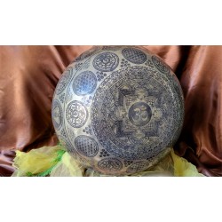 Bol Tibétain chantant  7 métaux 7470grs