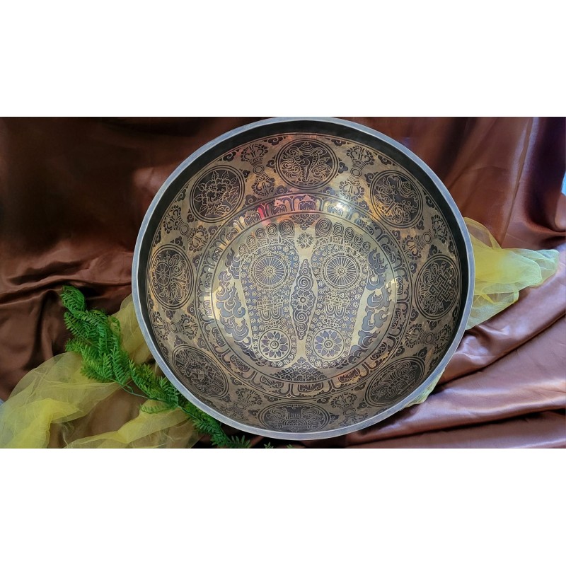 Bol Tibétain chantant 7 métaux 6980grs