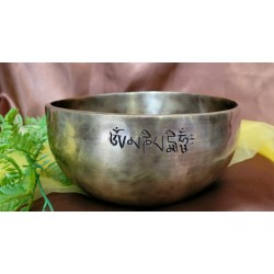 Bol Tibétain 7 métaux 825grs Full Moon