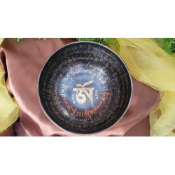 Bol chantant Tibétain 7 métaux 657grs