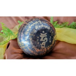 Bol chantant Tibétain 7 métaux 657grs