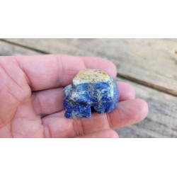 Crane en Lapis Lazuli