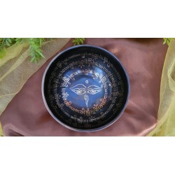 Bol chantant Tibétain 7 métaux 300grs