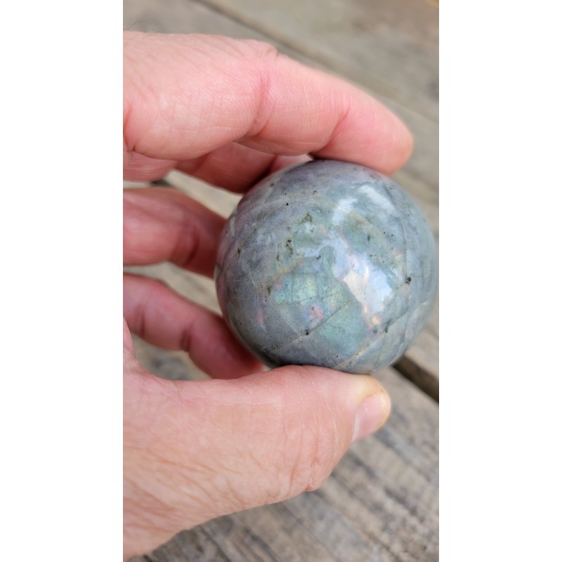 Sphère en Labradorite 59mm 309grs