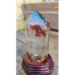 Pointe en Lodolite ou Quartz Chaman (Garden) 14.5cm 543grs