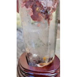 Pointe en Lodolite ou Quartz Chaman (Garden) 14.5cm 543grs