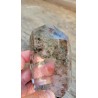 Pointe en Lodolite ou Quartz Chamane (Fantôme) 10cm 380grs
