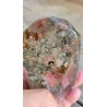 Pointe en Lodolite ou Quartz Chamane (Fantôme) 10cm 380grs