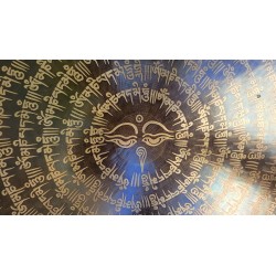 Gong Tibétain 7 métaux 2795grs 48.3cm