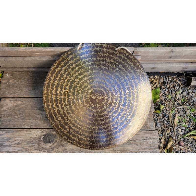 Gong Tibétain 7 métaux 2795grs 48.3cm