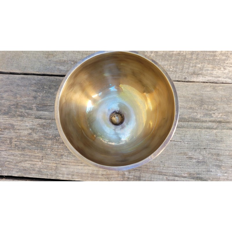 Bol chantant Tibétain 7 métaux 565grs lingam