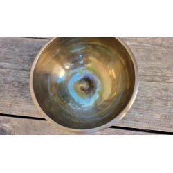 Bol chantant Tibétain 7 métaux 700grs