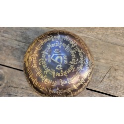 Bol chantant Tibétain 7 métaux 764grs Shakyamuni