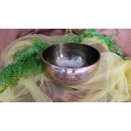 Bol chantant Tibétain 7 métaux 610grs
