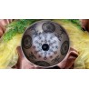 Bol chantant Tibétain 7 métaux 1173grs Lingam gravé