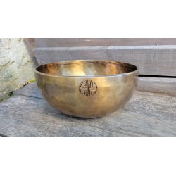 Bol Tibétain 7 métaux 1925grs Guru Full Moon