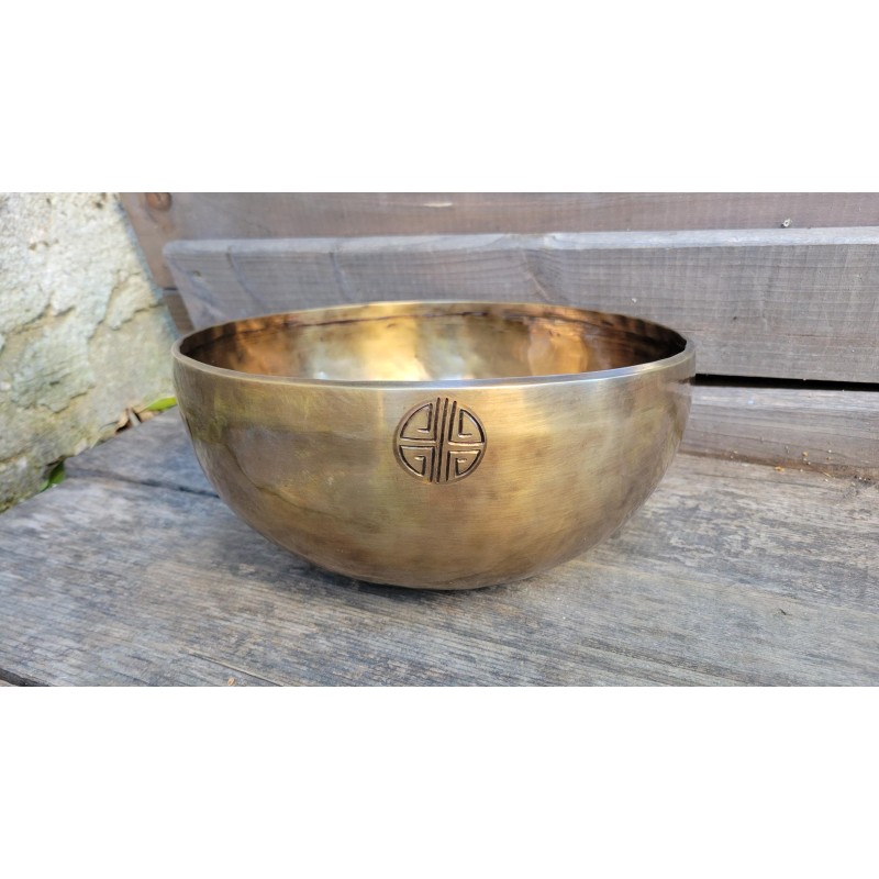 Bol Tibétain 7 métaux 1925grs Guru Full Moon