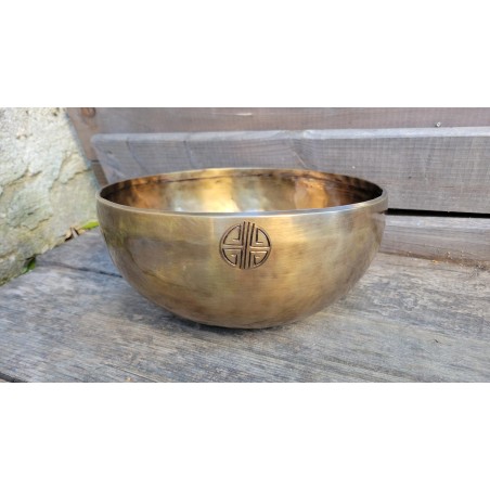 Bol Tibétain 7 métaux 1925grs Guru Full Moon