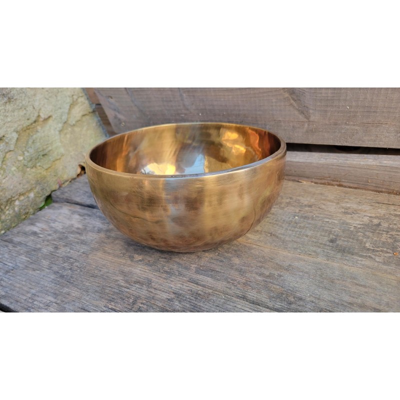 Bol chantant Tibétain 7 métaux 1215grs